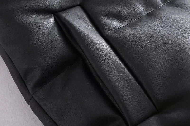 Moderne Ärmellose Weste Für Damen Mit Tasche | Kurz