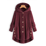 Stylische Fleecejacke Für Damen | Mit Kapuze