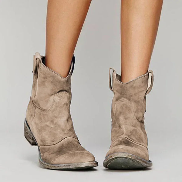Boho Western Style Stiefel für Damen | Winter
