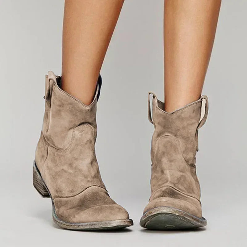 Boho Western Style Stiefel für Damen | Winter