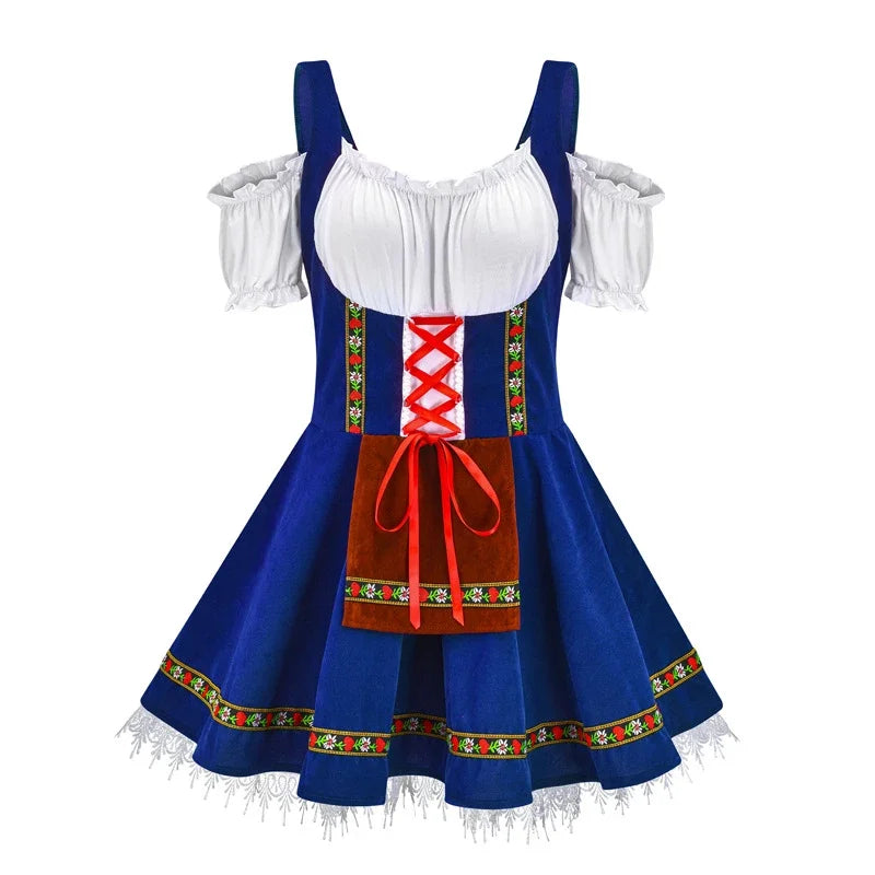 Trendiges Oktoberfest Dirndlkleid Für Damen
