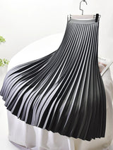 Eleganter Rock Mit Hoher Taille Für Frauen | Midi
