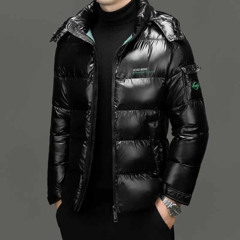 Herren Winter Stylische Daunenjacke | Langarm