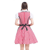 Klassisches Oktoberfest-dirndl Für Damen | Mit Schürze