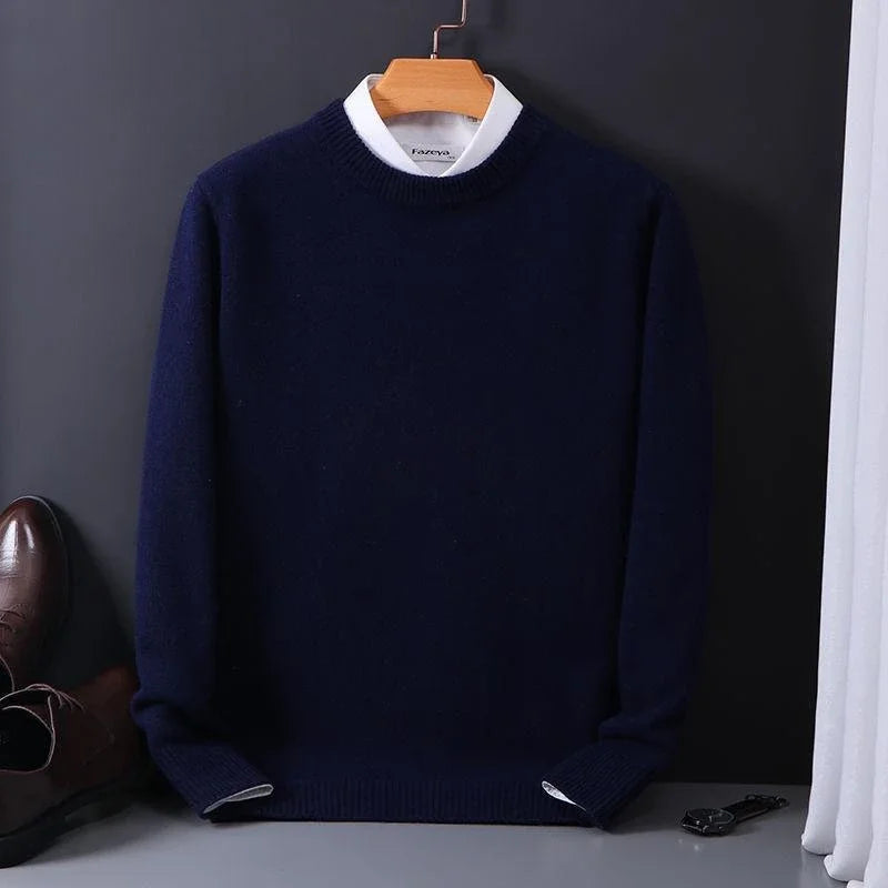 Kaschmirpullover Mit Langen Ärmeln Für Herren | Winter