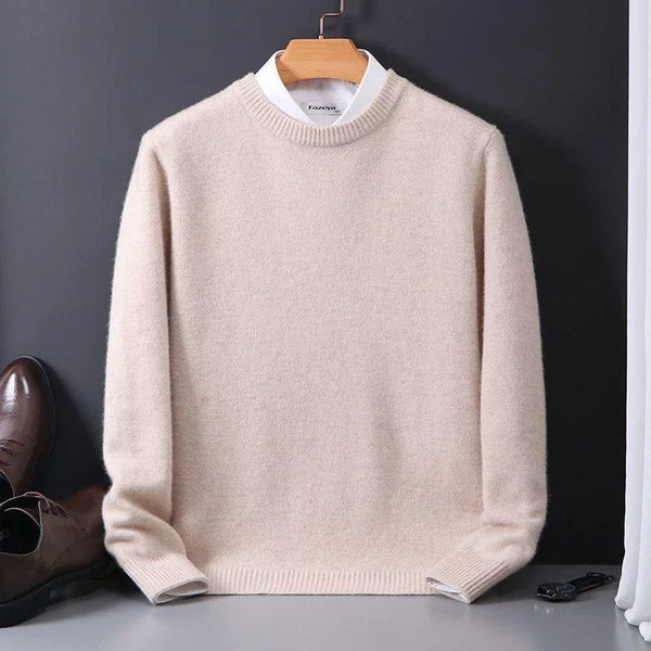 Kaschmirpullover Mit Langen Ärmeln Für Herren | Winter