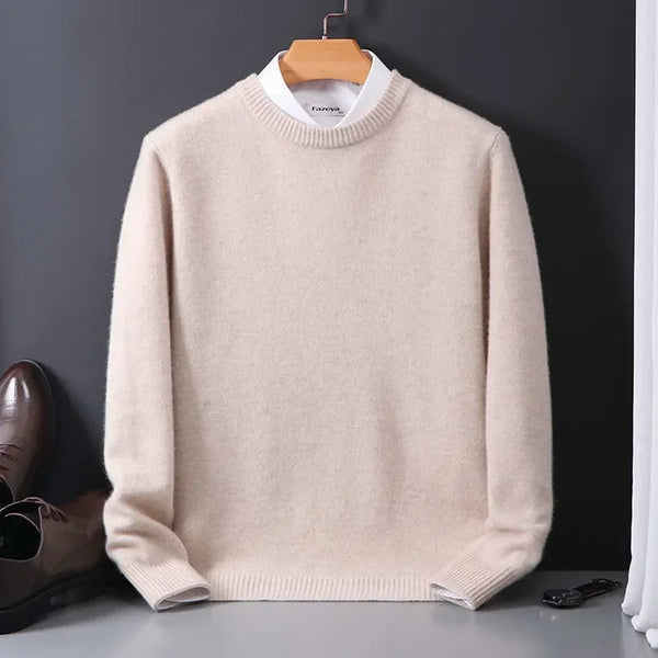Kaschmirpullover Mit Langen Ärmeln Für Herren | Winter