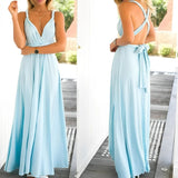 Elegantes Damenkleid Mit Schmetterlingsausschnitt | Maxi