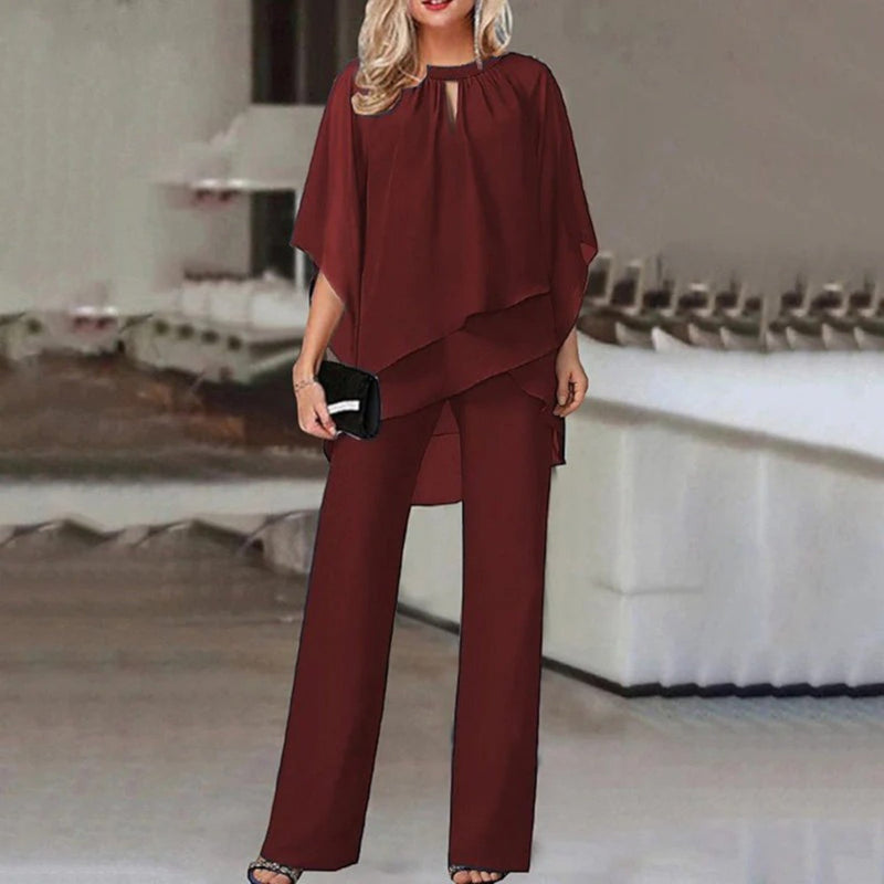 Eleganter Zweiteiliger Anzug Für Frauen | Sommer