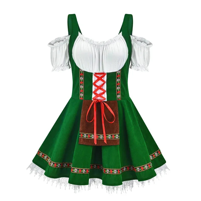 Trendiges Oktoberfest Dirndlkleid Für Damen