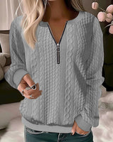 Kare - Pullover aus Wolle mit Reißverschluss