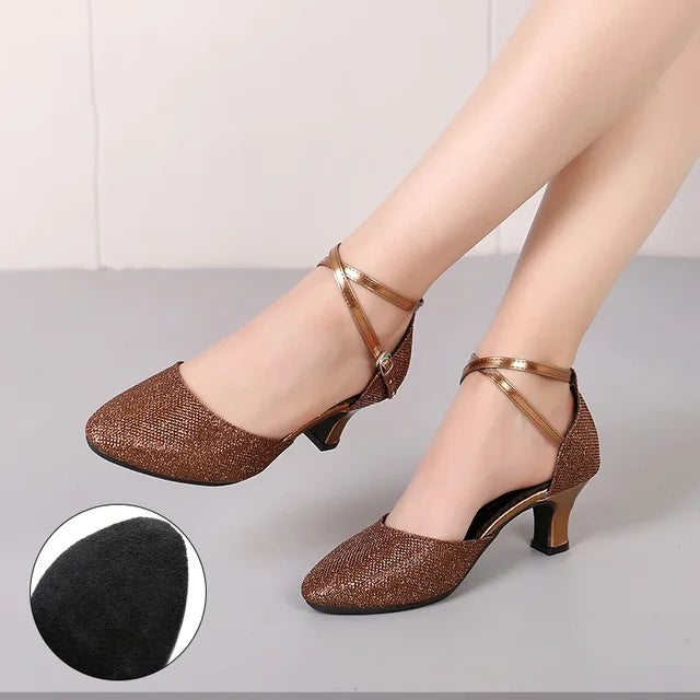 Sandalen Damen | Absatzform Mit Knöchelriemen