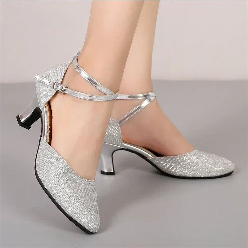 Sandalen Damen | Absatzform Mit Knöchelriemen