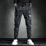 Raul - Camouflage Cargo Freizeit-Herrenhose