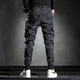 Raul - Camouflage Cargo Freizeit-Herrenhose