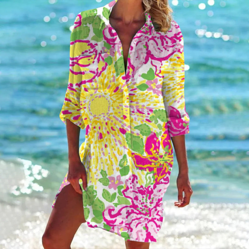 Bequemes Hemdkleid Für Frauen | Sommer