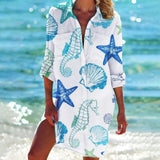Bequemes Hemdkleid Für Frauen | Sommer