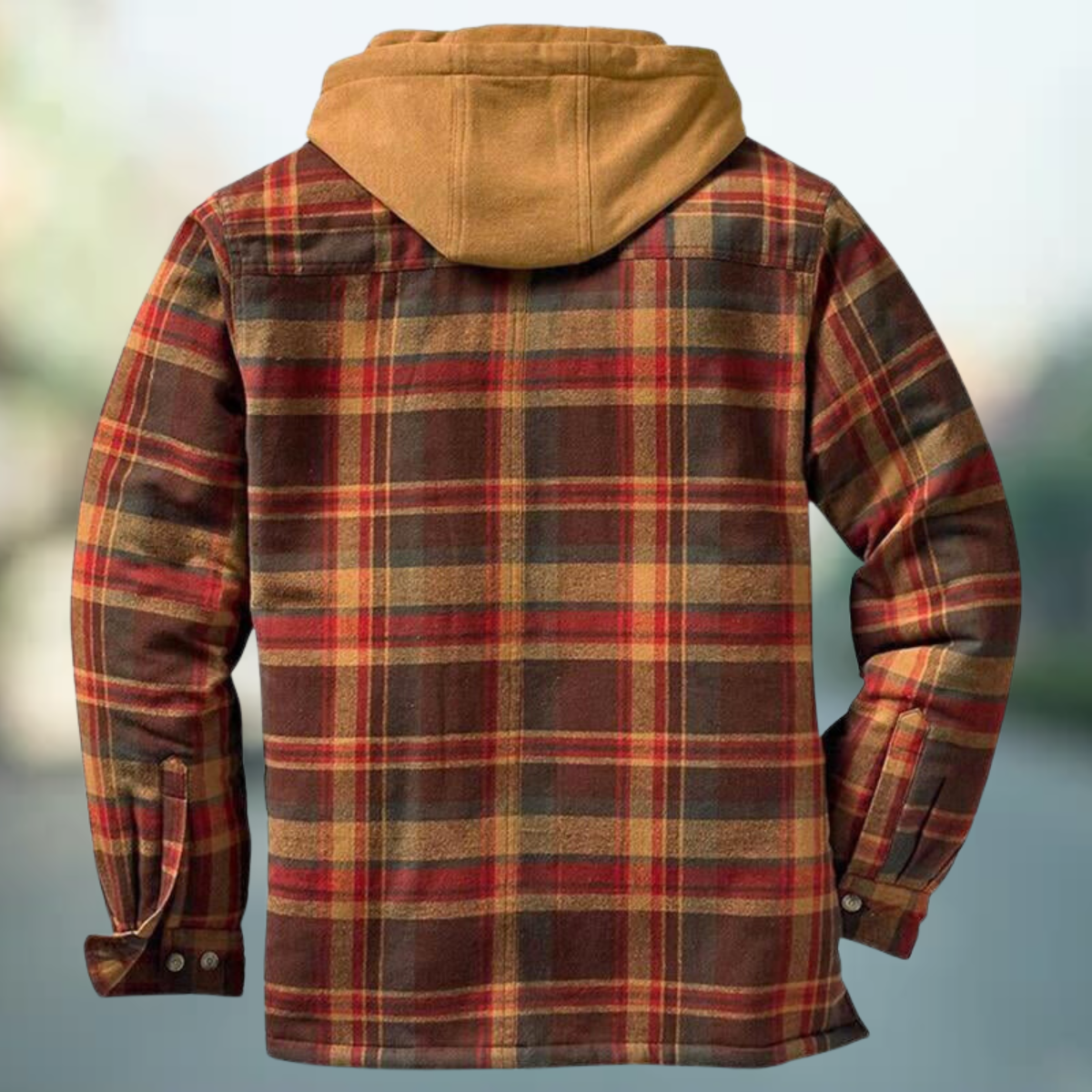 Kerbie - Lässige Karierte Jacke