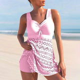Bequemes Zweiteiliges Tankini Set Für Frauen | Sommer