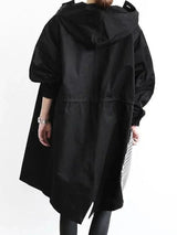 Trenchcoat Mit Kapuze Für Frauen | Langarm