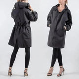 Trenchcoat Mit Kapuze Für Frauen | Langarm