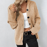 Gabriella - Damen Strickjacke mit Kapuze