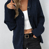 Gabriella - Damen Strickjacke mit Kapuze