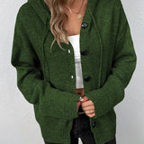 Gabriella - Damen Strickjacke mit Kapuze