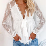 Valerie – Retro-Damen-Top mit Schnürung