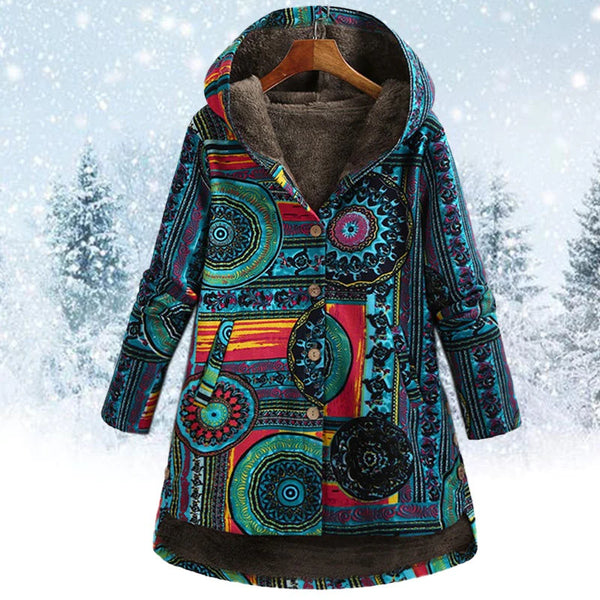 Lea - Kapuzenjacke Florale