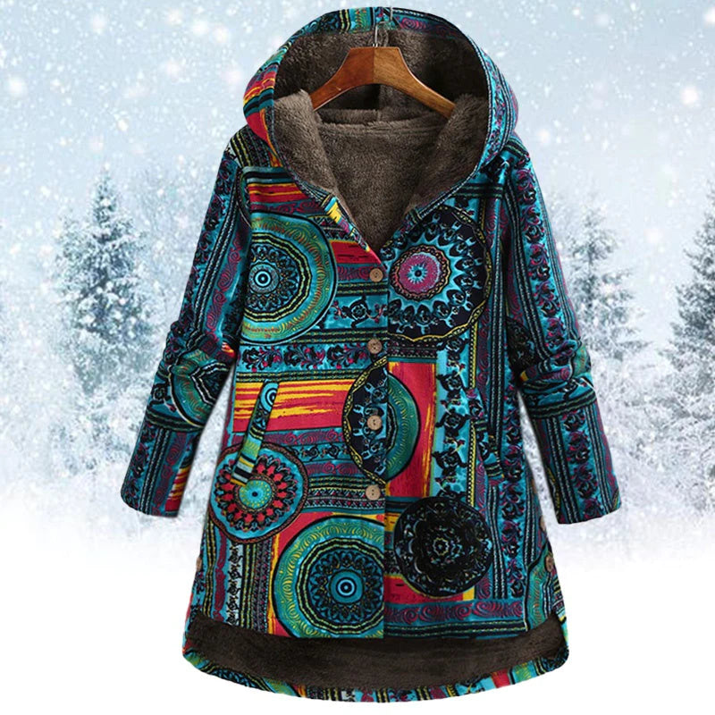 Lea - Kapuzenjacke Florale