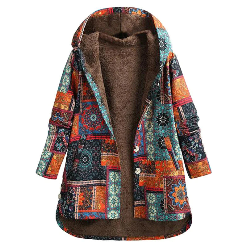 Lea - Kapuzenjacke Florale