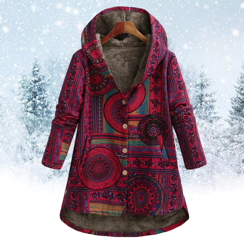 Lea - Kapuzenjacke Florale
