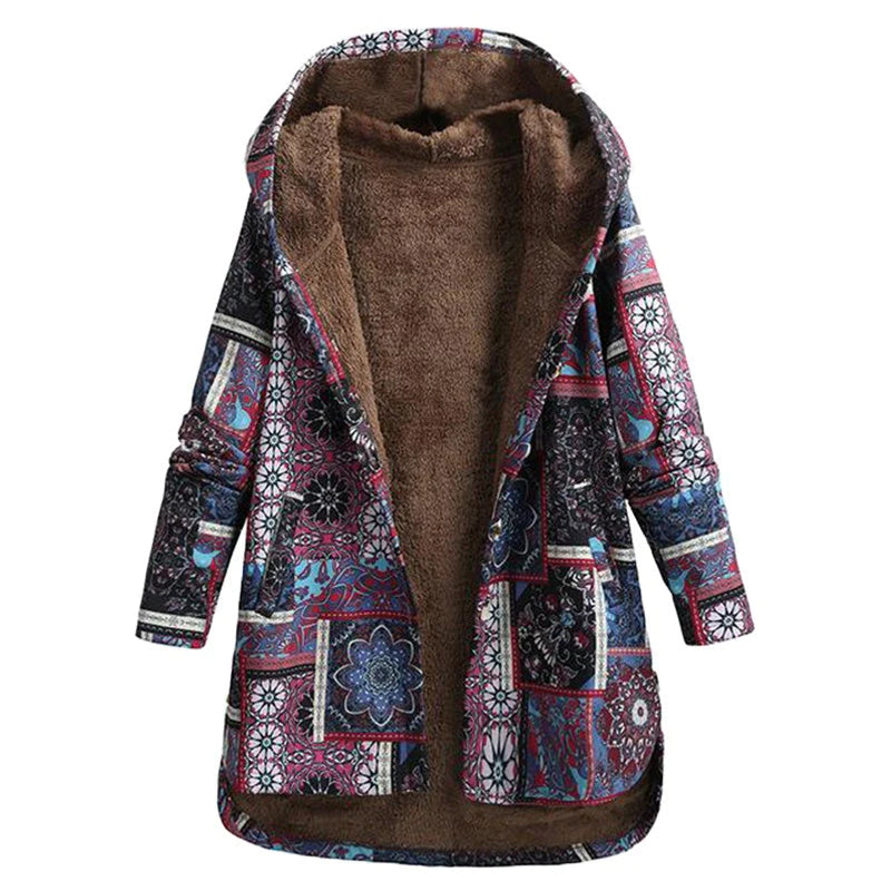 Lea - Kapuzenjacke Florale