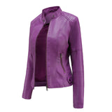 Geralda - Damen Vintage Lederjacke
