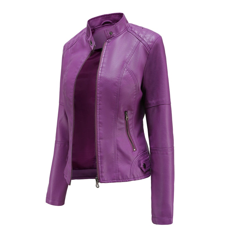 Geralda - Damen Vintage Lederjacke