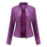 Geralda - Damen Vintage Lederjacke