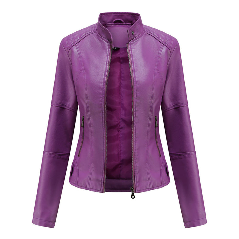 Geralda - Damen Vintage Lederjacke