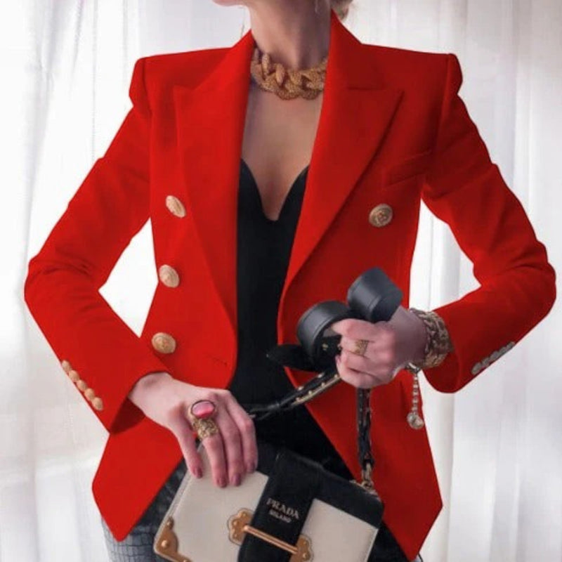 Amandine | Eleganter Blazer Mit Knopfleiste Für Damen