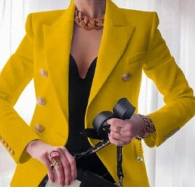 Amandine | Eleganter Blazer Mit Knopfleiste Für Damen