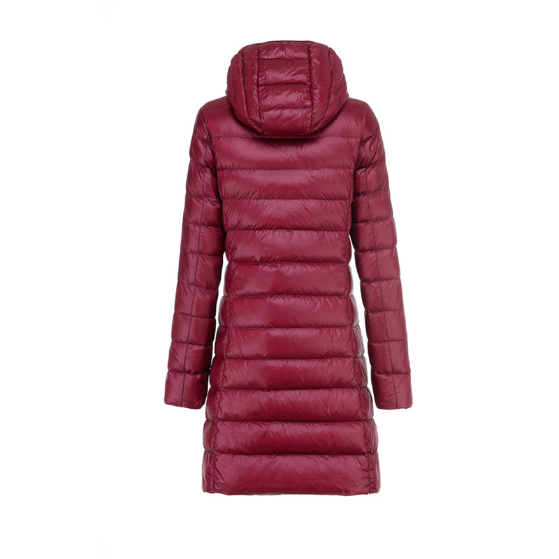 Winter-Steppjacke Mit Kapuze Für Damen | Lang