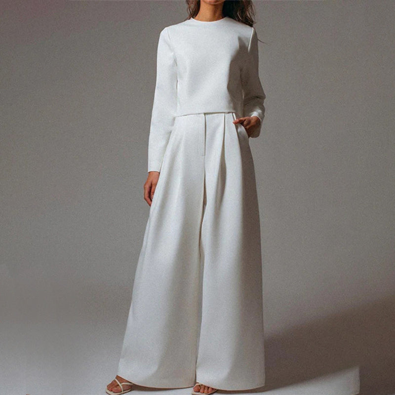 Sian - Elegantes zweiteiliges Palazzo-Set