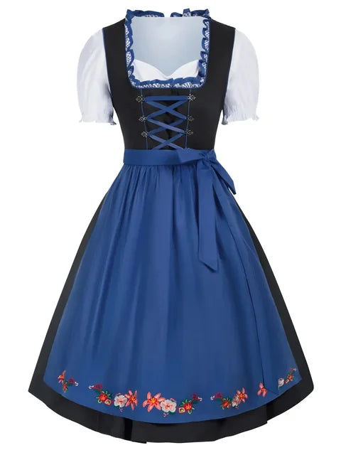 Damen Mini Oktoberfest Dirndl | Klassisch