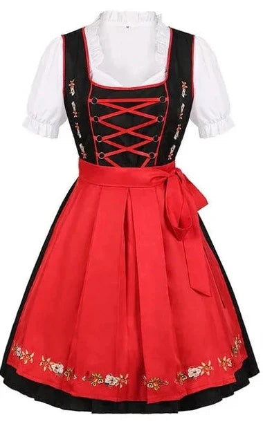 Damen Mini Oktoberfest Dirndl | Klassisch