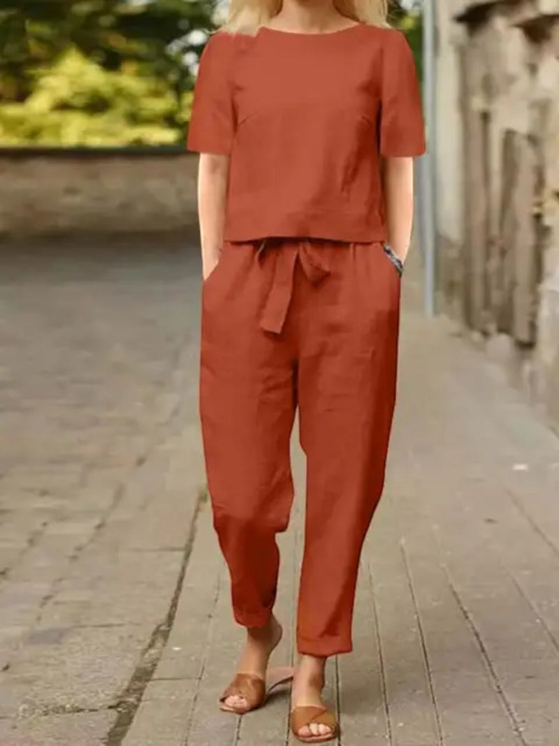 Romina | Bequemes Zweiteiler Set Für Damen | Sommer