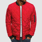 Herren Winter Daunenjacke Mit Reißverschluss | Mit Langen Ärmeln