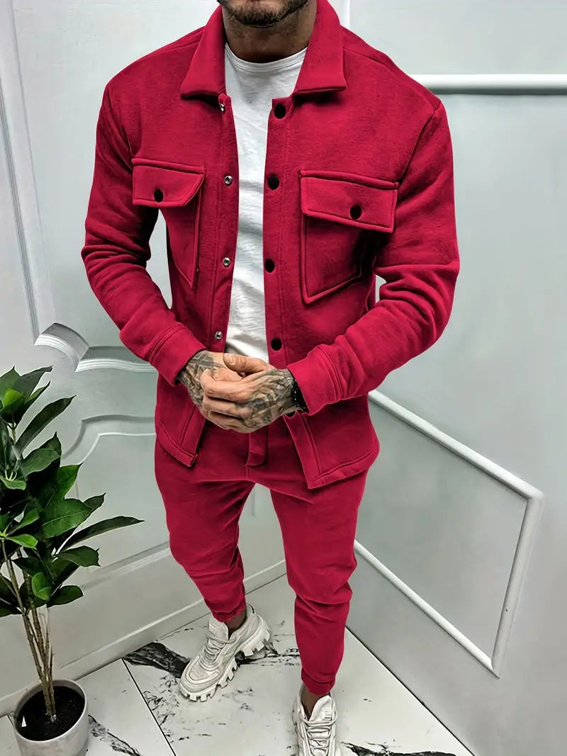 Harrold - Mantel Mit Langen Ärmeln Und Jogginghosen