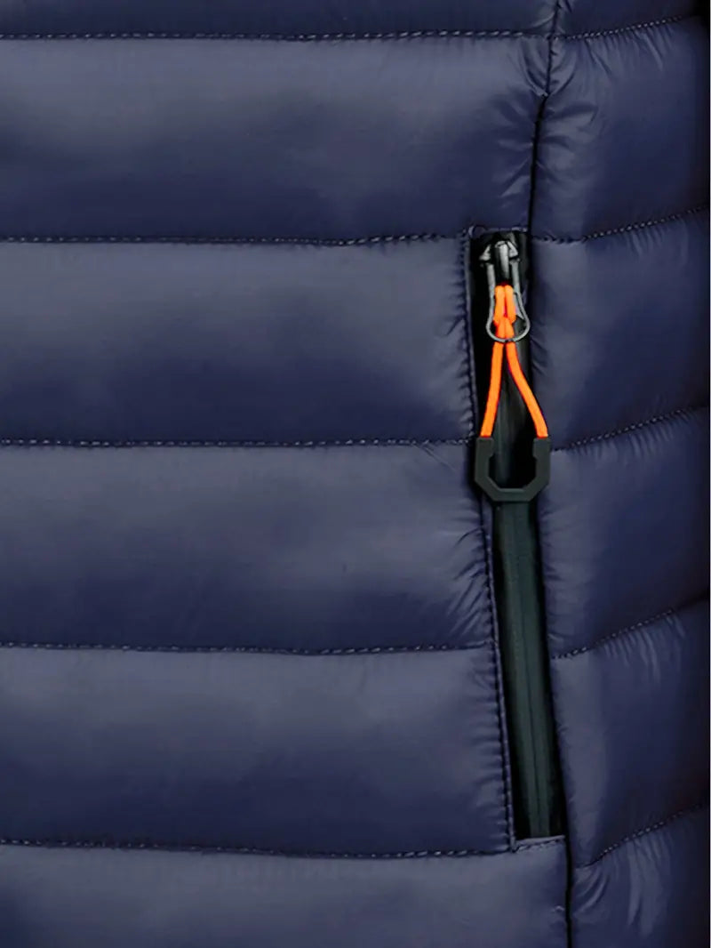 Herren Daunen Winterjacke Mit Kapuze | Stilvoll