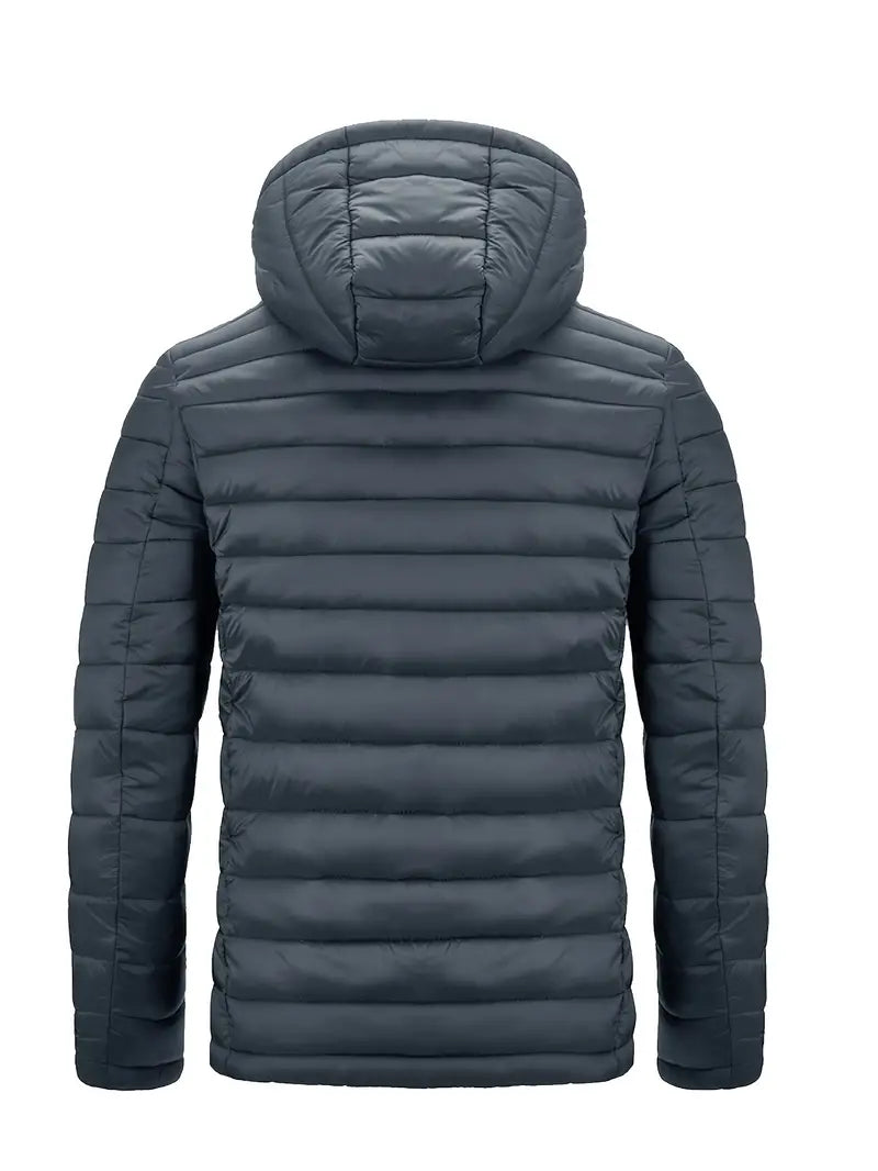 Herren Daunen Winterjacke Mit Kapuze | Stilvoll