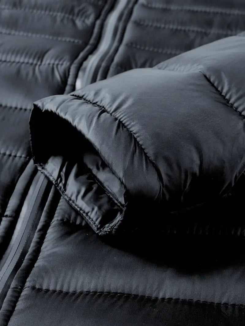 Herren Daunen Winterjacke Mit Kapuze | Stilvoll